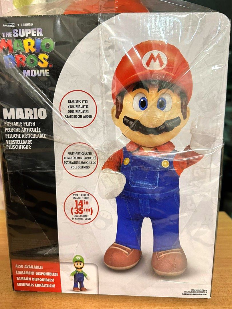 Super Mario 14-inch fully articulated figurine. The Super Mario Bros ...