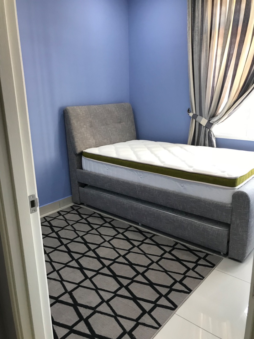 Super single pull sales out bed