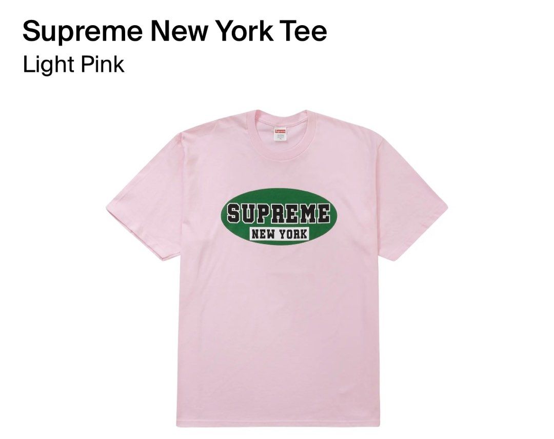 Supreme New York Tee, Men'S Fashion, Tops & Sets, Tshirts & Polo Shirts On  Carousell