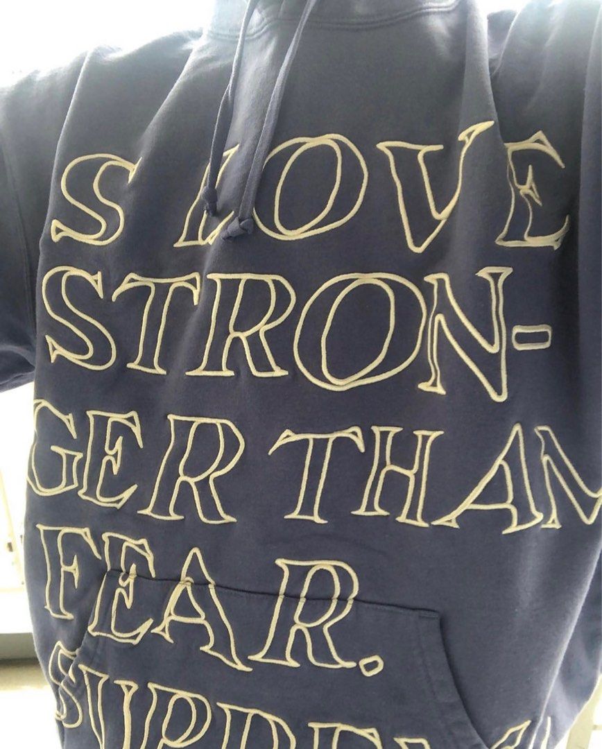Stronger Than Fear Hooded Sweatshirt