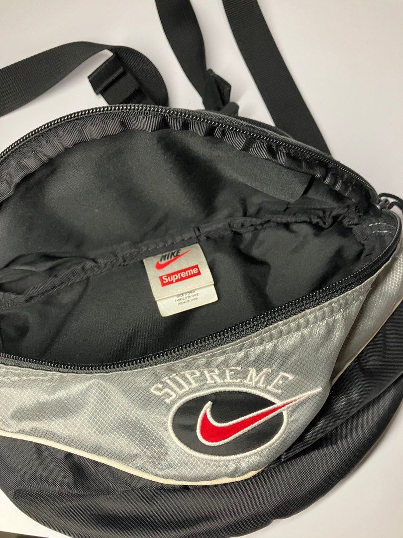 Supreme x Nike waist bag, 名牌, 手袋及銀包- Carousell