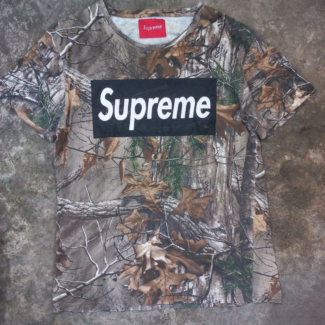 supreme x realtree Men s Fashion Tops Sets Tshirts Polo