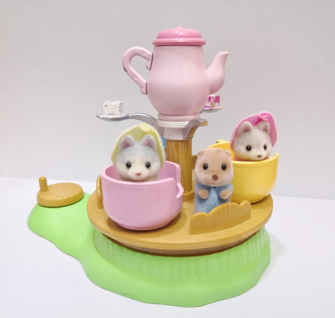 Sylvanian Families Babies & Teacup Play Set, Hobbies & Toys, Toys