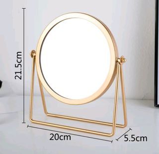 Table Mirror Gold