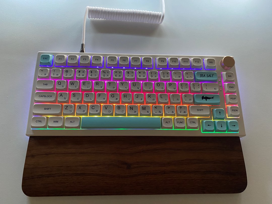 Tactile Custom Mechanical Keyboard Raindrops Thock, Computers & Tech
