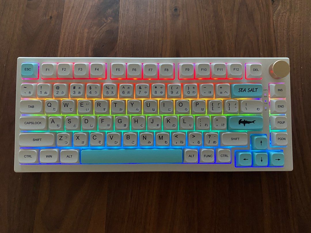 Tactile Custom Mechanical Keyboard Raindrops Thock, Computers & Tech