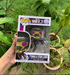 Funko Pop Star Lord Tchalla Marvel What If Special Edition Metallic 871 -  Action Figures - AliExpress