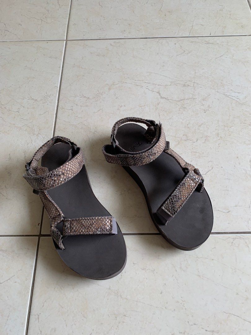 Teva snakeskin sandals deals
