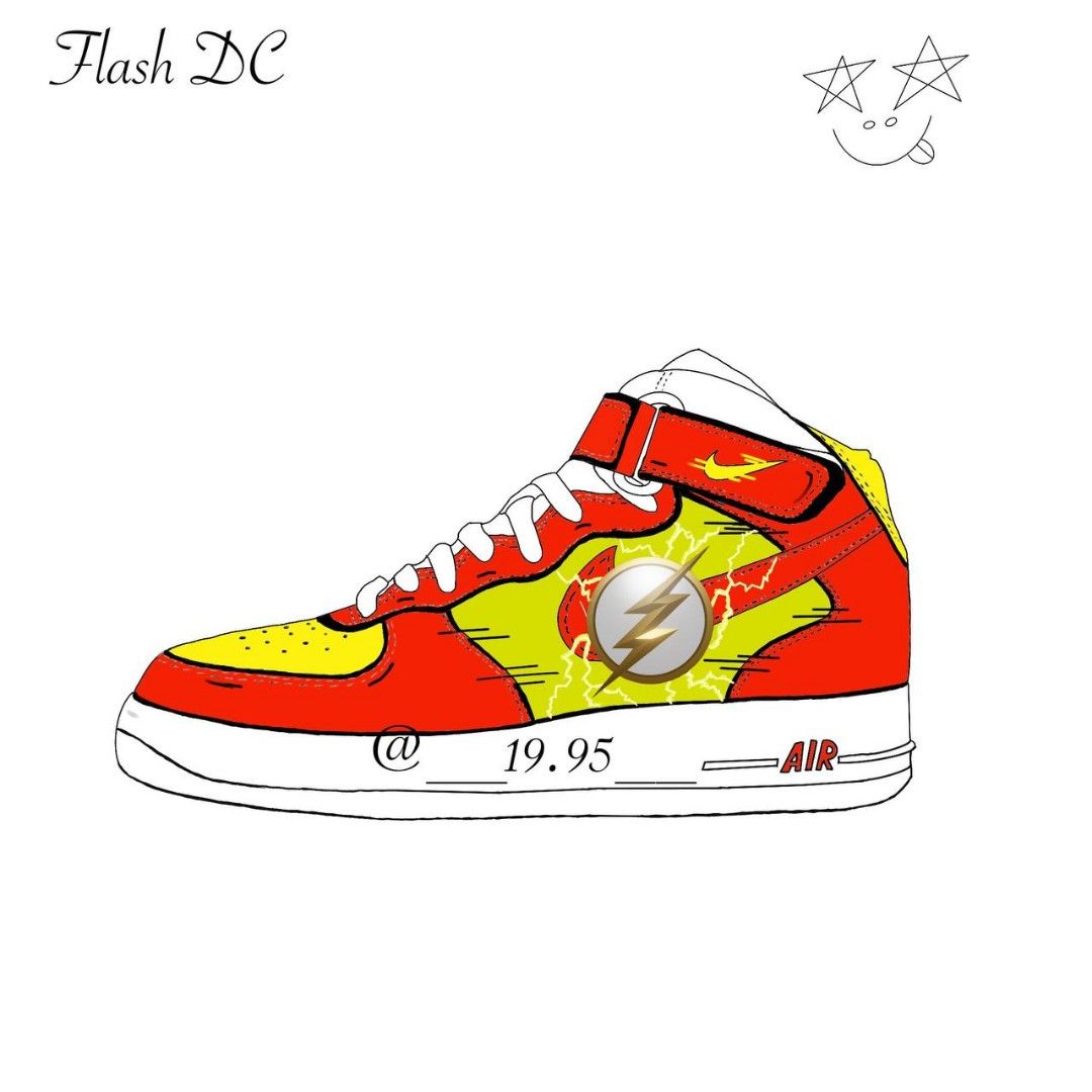 The flash Nike Air force 1 Men s Fashion Footwear Sneakers on Carousell