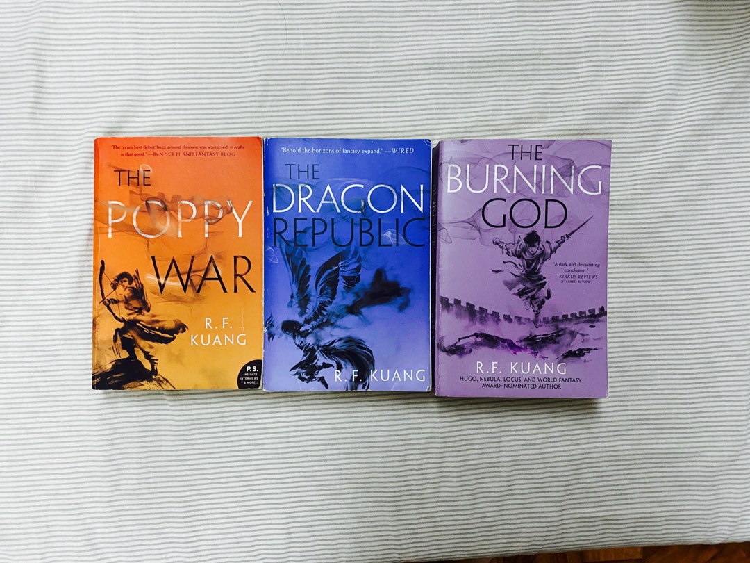 The Poppy War Trilogy on Carousell
