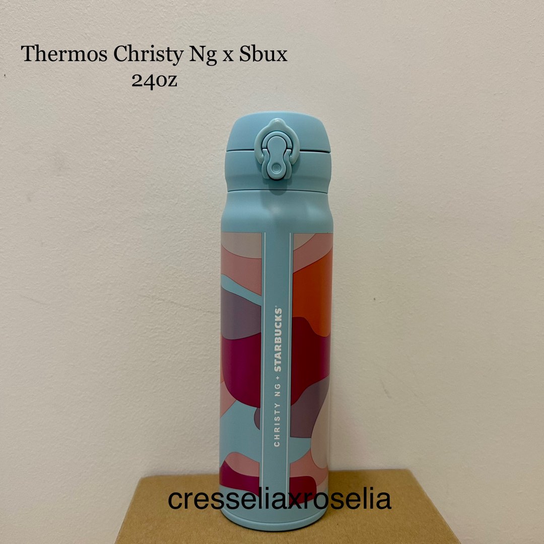 Thermos Starbucks x Christy Ng, Furniture & Home Living, Kitchenware & Tableware, Water Bottles