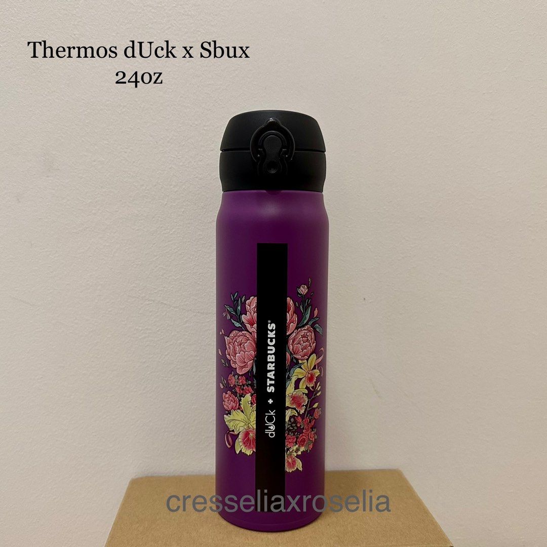 Thermos Starbucks x duck, Furniture & Home Living, Kitchenware & Tableware, Water Bottles