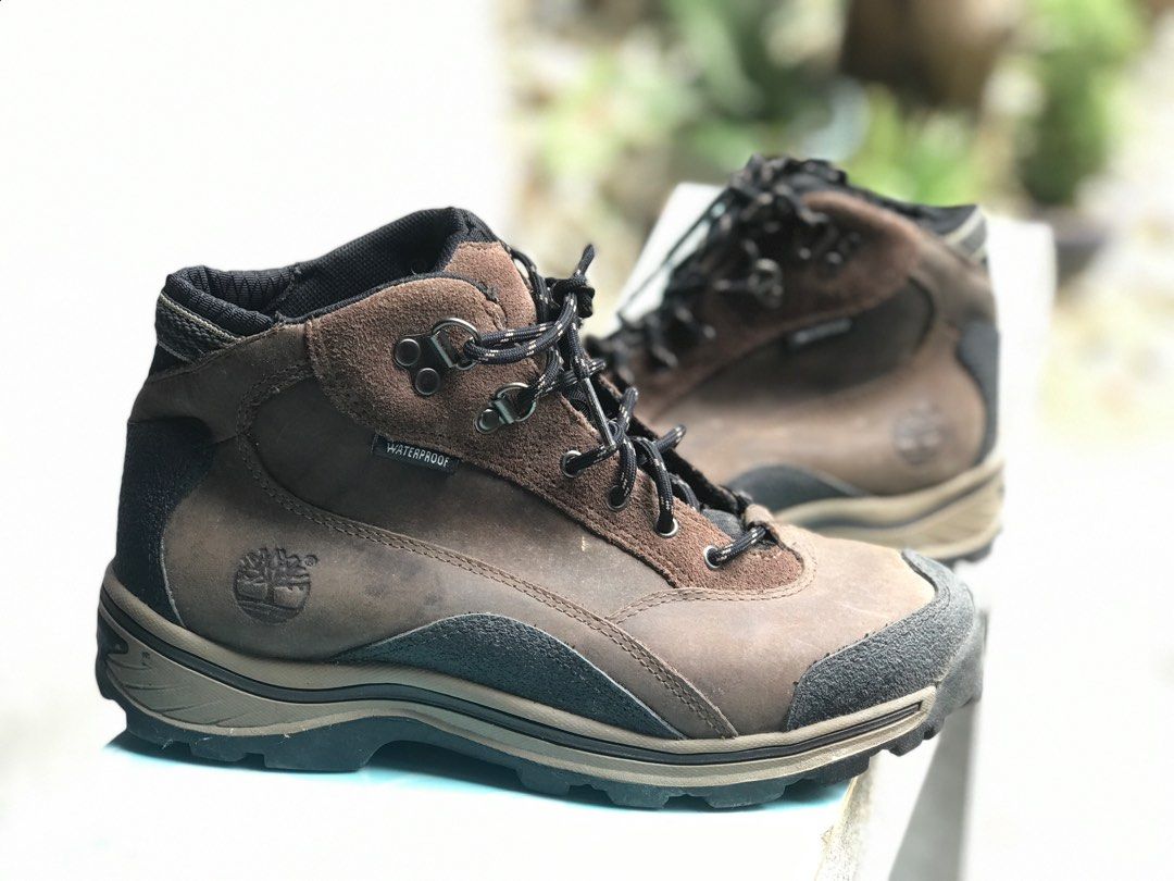 Timberland PA Tuckaway 66932 Brown Leather Hiking Walking Waterproof Boots