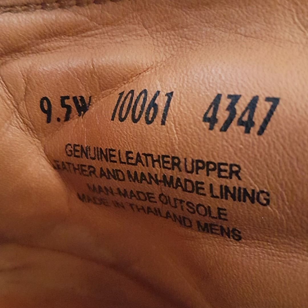 Genuine leather upper discount timberland