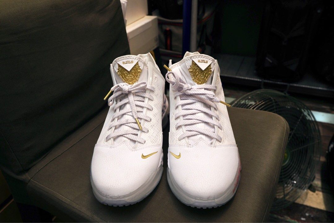 White low cheap top lebrons