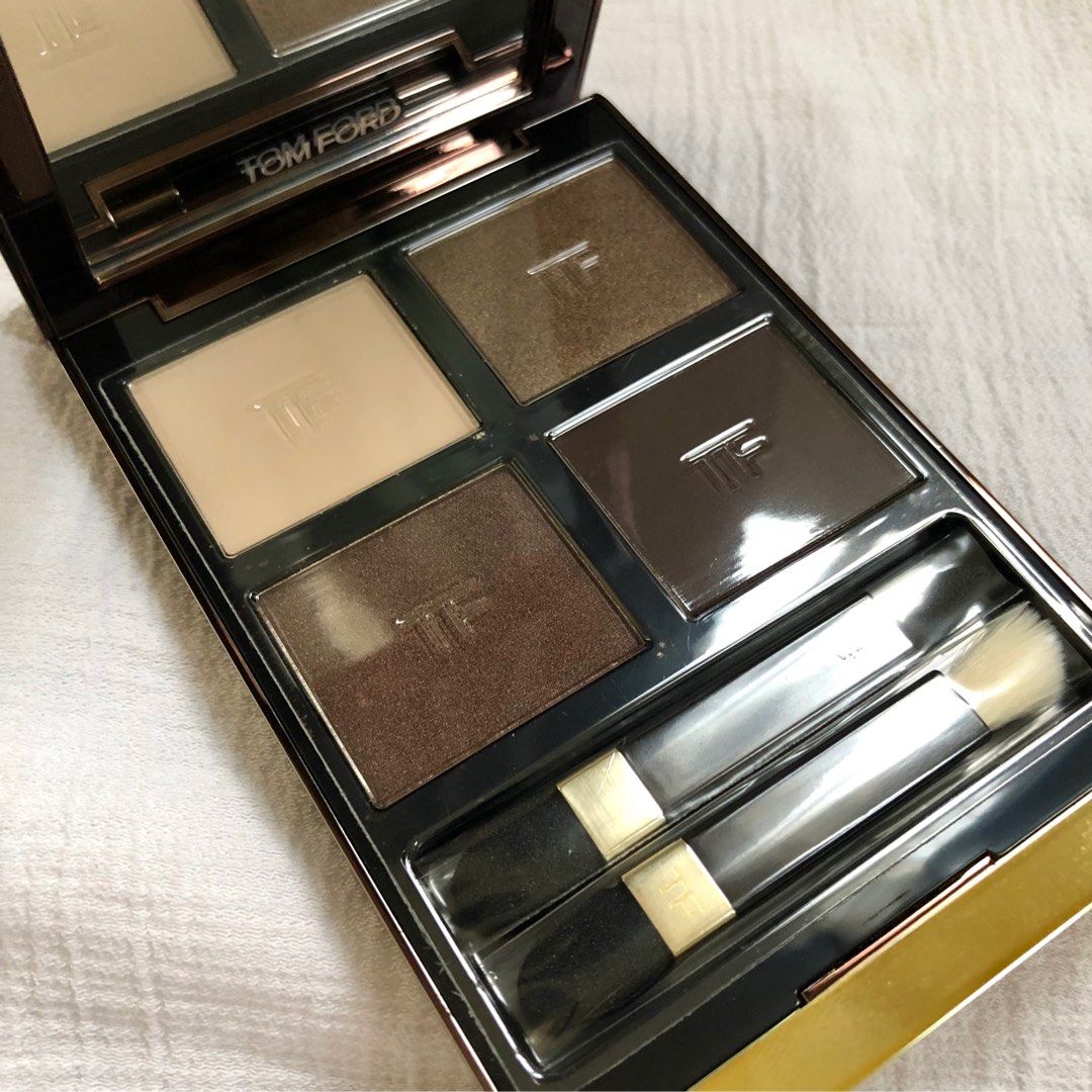 Tom Ford Eye Color Quad in Noir Fume, Beauty & Personal Care, Face, Makeup  on Carousell