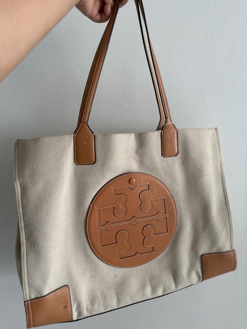 Tory burch ella canvas mini tote 2025
