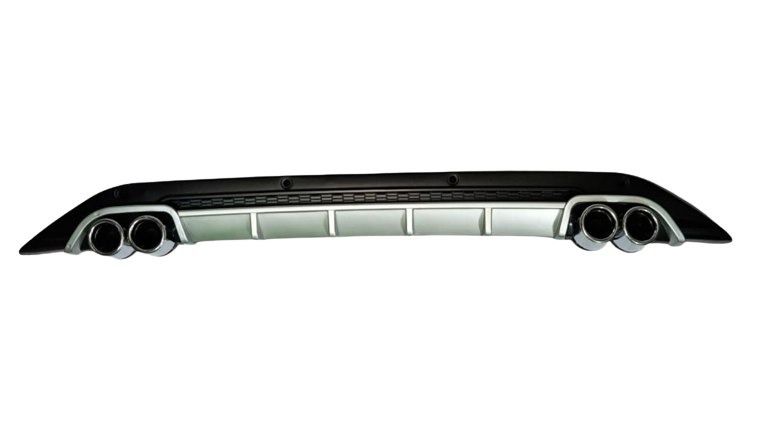 Toyota Rush 2018 to 2023 Silver Rear Diffuser, Car Parts & Accessories ...