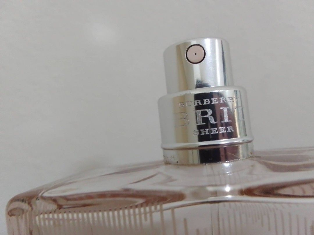 Used Burberry Brit Sheer (Category: Fragrance & Deodorants) located in Cavite. Submitted by dreamsky21 (Listing ID 1220542243, Image 2). Description: Used Burberry Brit Sheer 100ml bawas na. Actual pics posted This is an Authentic tester not the testers you see in Divi w/c are mostly fakes..