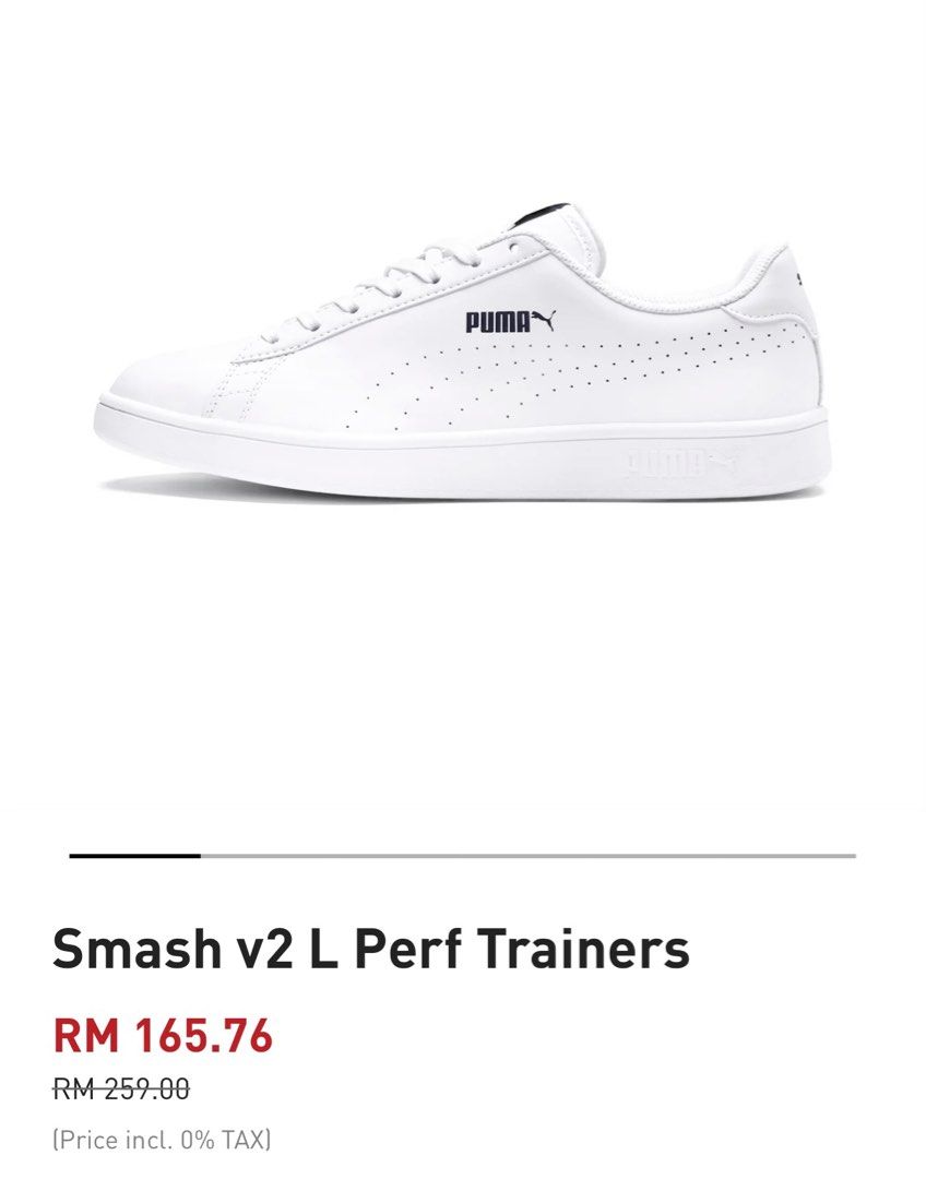 Puma smash v2 on sale l perf women's sneakers