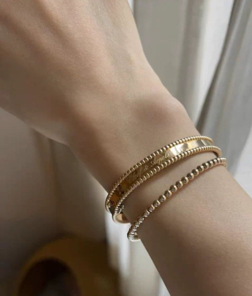 Vca perlee sales signature bracelet