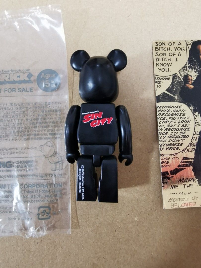 Very Rare Bearbrick (berbrick) 100 Sin City (SINCITY), Hobbies & Toys