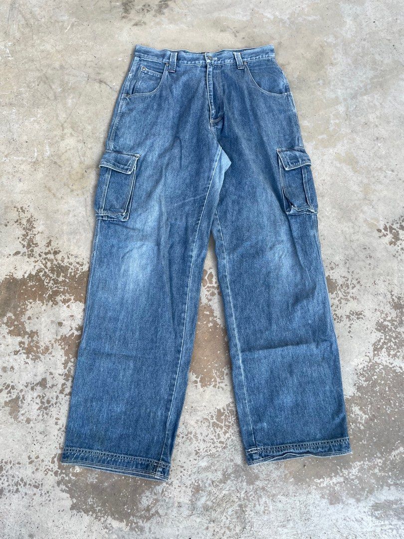 Vintage Airwalk Cargo Jeans Baggy Pant Rapper Hiphop Style, Men's ...