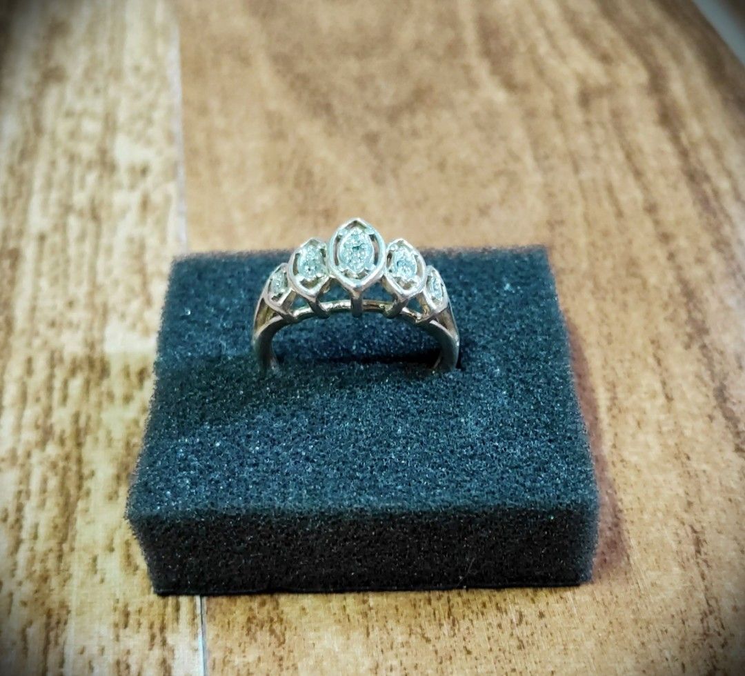 vintage authentic dbj Dee Berkley Jewelry 925 silver ring with
