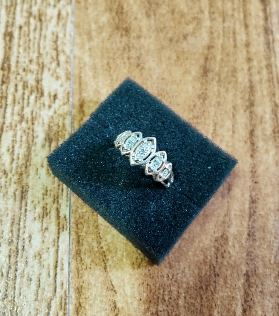 vintage authentic dbj Dee Berkley Jewelry 925 silver ring with