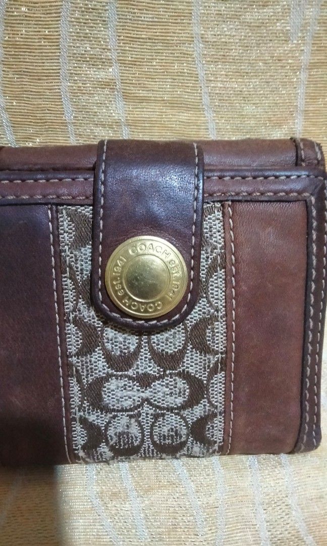 Vintage sales coach wallet