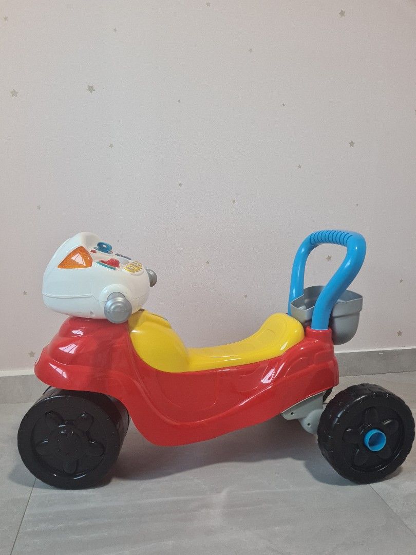 vtech step and roll motorbike