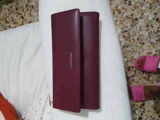 Leather wallet, Women's Fashion, Bags & Wallets, Purses & Pouches 