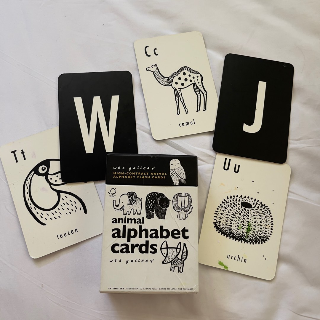 Wee Gallery Animal Alphabet Cards on Carousell