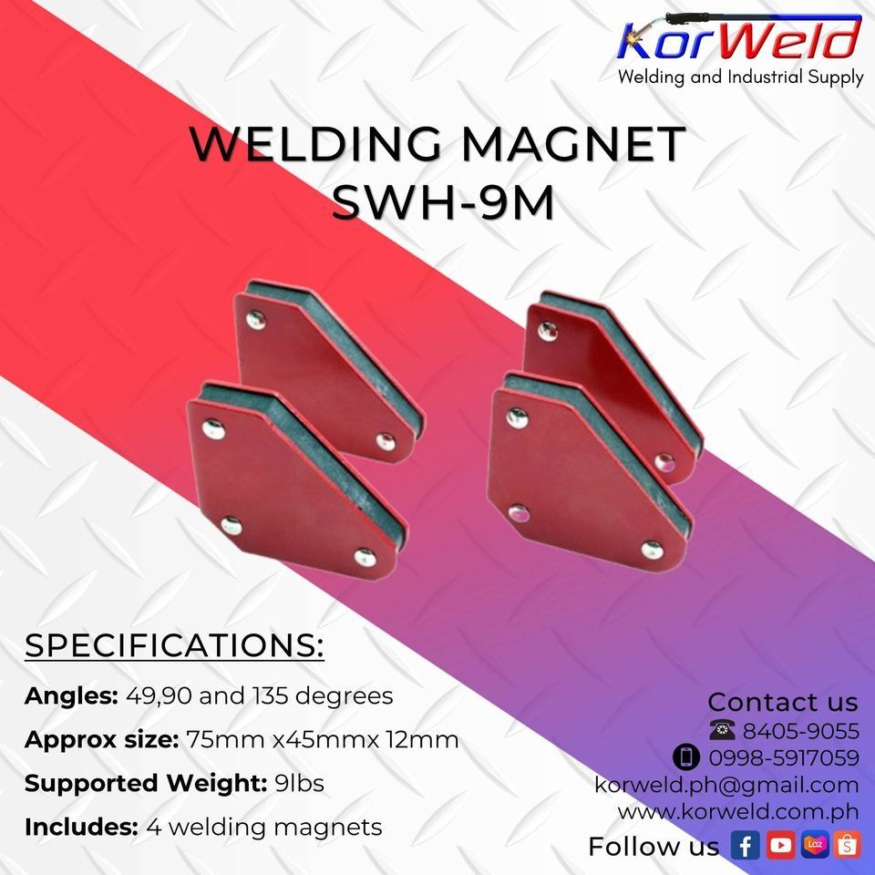 Welding Magnet SWH-9M, Commercial & Industrial, Construction Tools ...