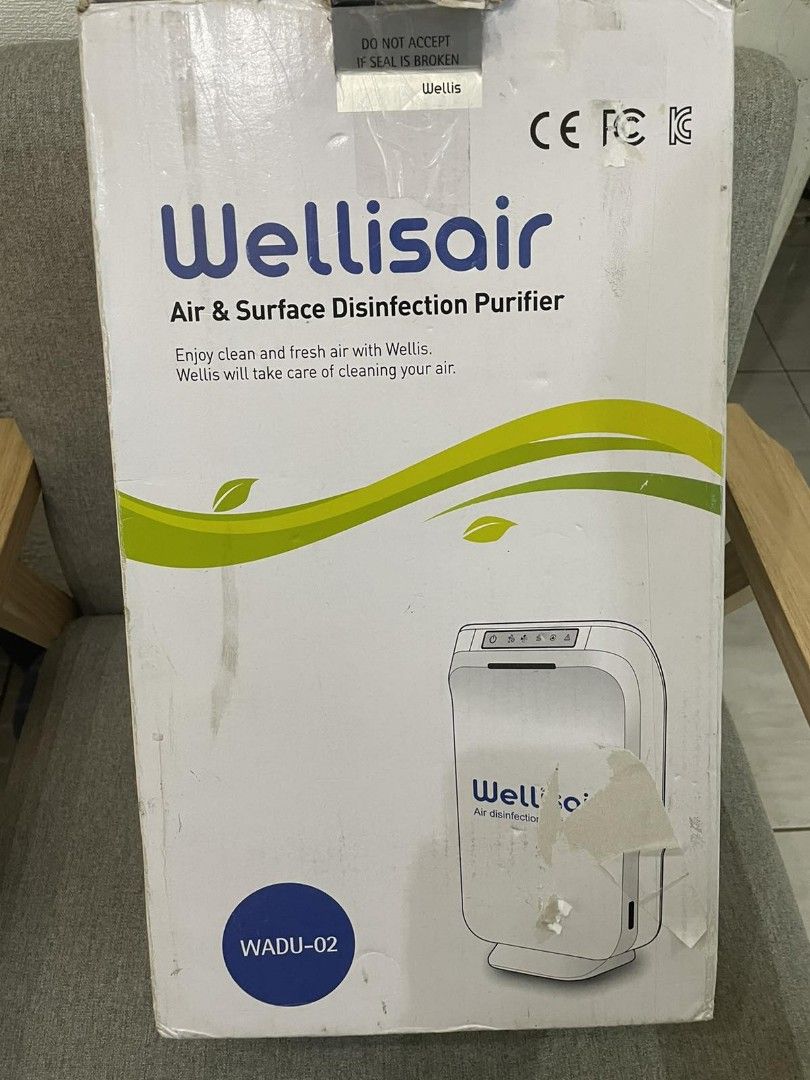 Wellisair Air and Surface Disinfection Purifier on Carousell