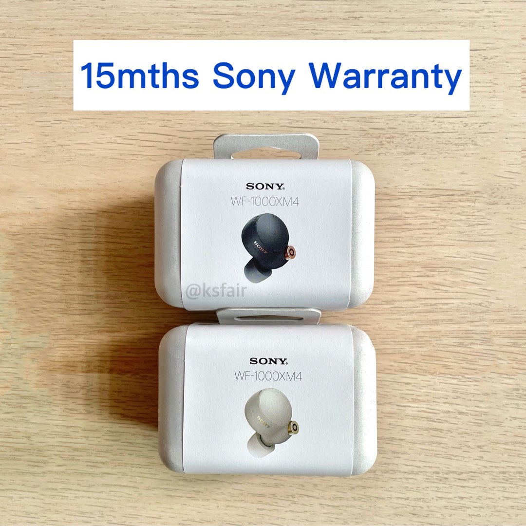 [15mths Sony Warranty] Sony WF1000XM4 XM4 WF1000XM4 Black Silver
