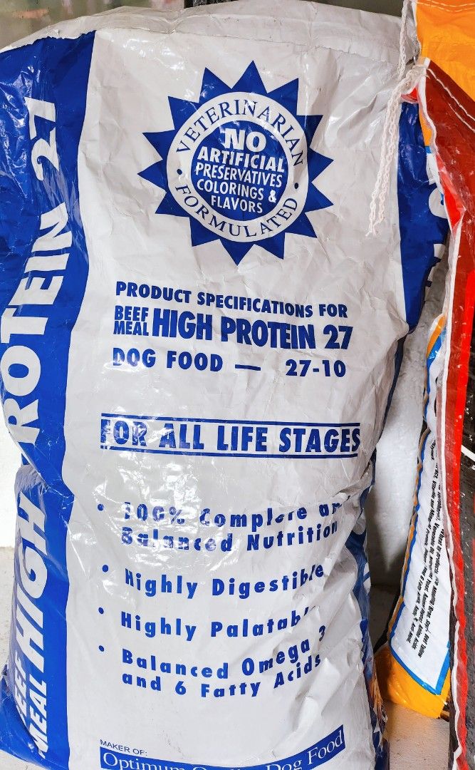 27 Optima High Protein (for all life stages) dog food repacked 1kg, Pet