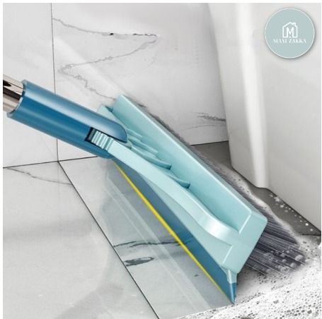 1pc V-shaped Crevice Brush, Bathroom Long Handle Brush, Floor