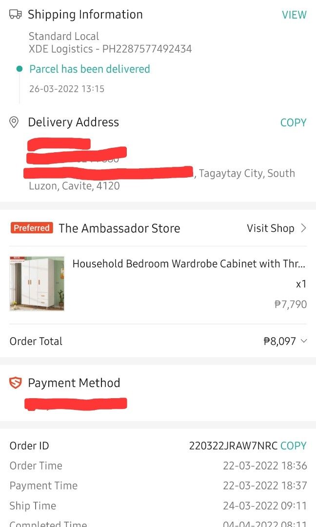 2ND HAND 3door Wardrobe Clothes Hanger Organizer on Carousell