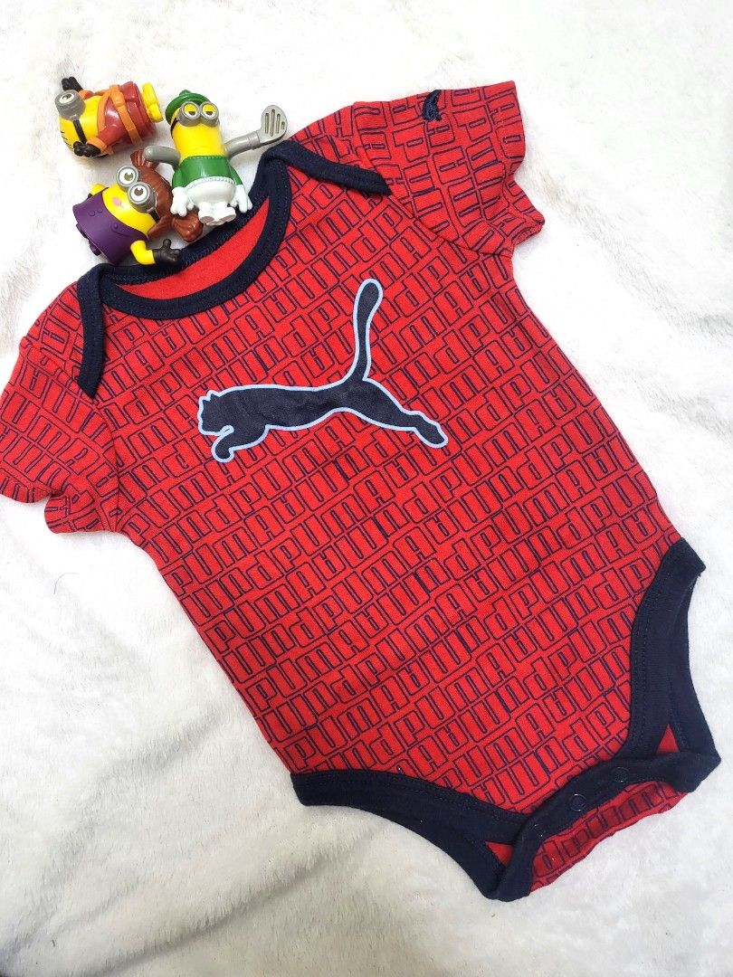 Puma top baby grow