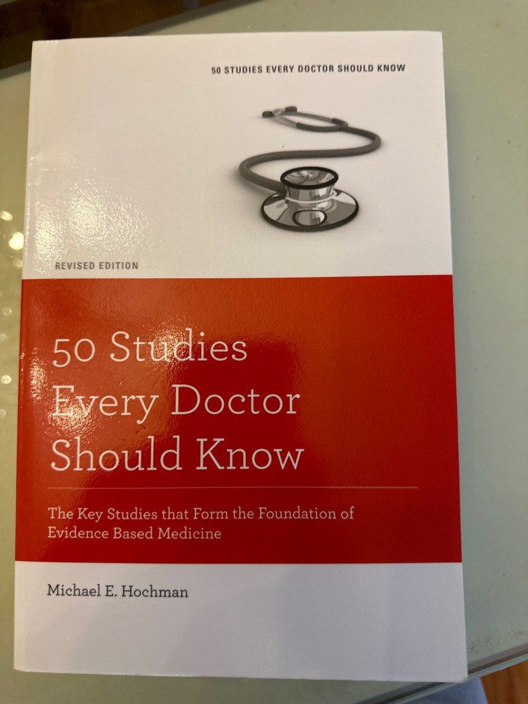 50 studies every doctor should know, 興趣及遊戲, 書本 & 文具, 教科書 - Carousell