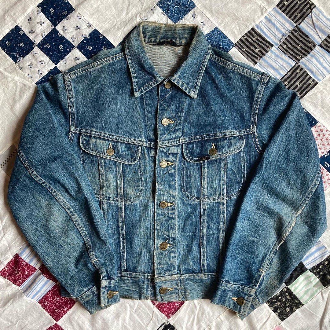 原版60年代早期Early 60s Lee 101J 101-J jacket vintage denim raw