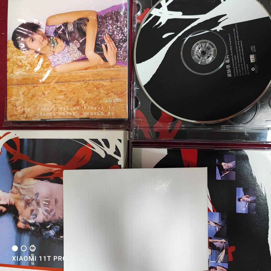 90％new 梁詠琪Gigi 花火專輯(CD+VCD) 第二版(2nd Ver.)+Gigi