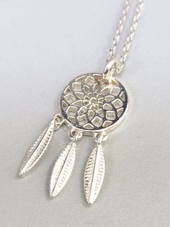 純銀925補夢網項鍊 dreamcatcher