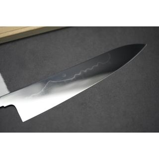 #橋本庄市　白一　本焼　牛刀240mm ブレイドのみ 橋本庄市 白一 本焼 牛刀240mm ブレイドのみ 橋本庄市「沢瀉」白一鋼