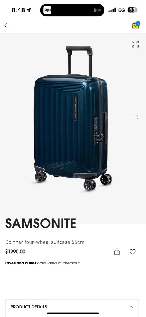 🇬🇧英國直送免費速遞Free courier🇬🇧 SAMSONITE Spinner four-wheel