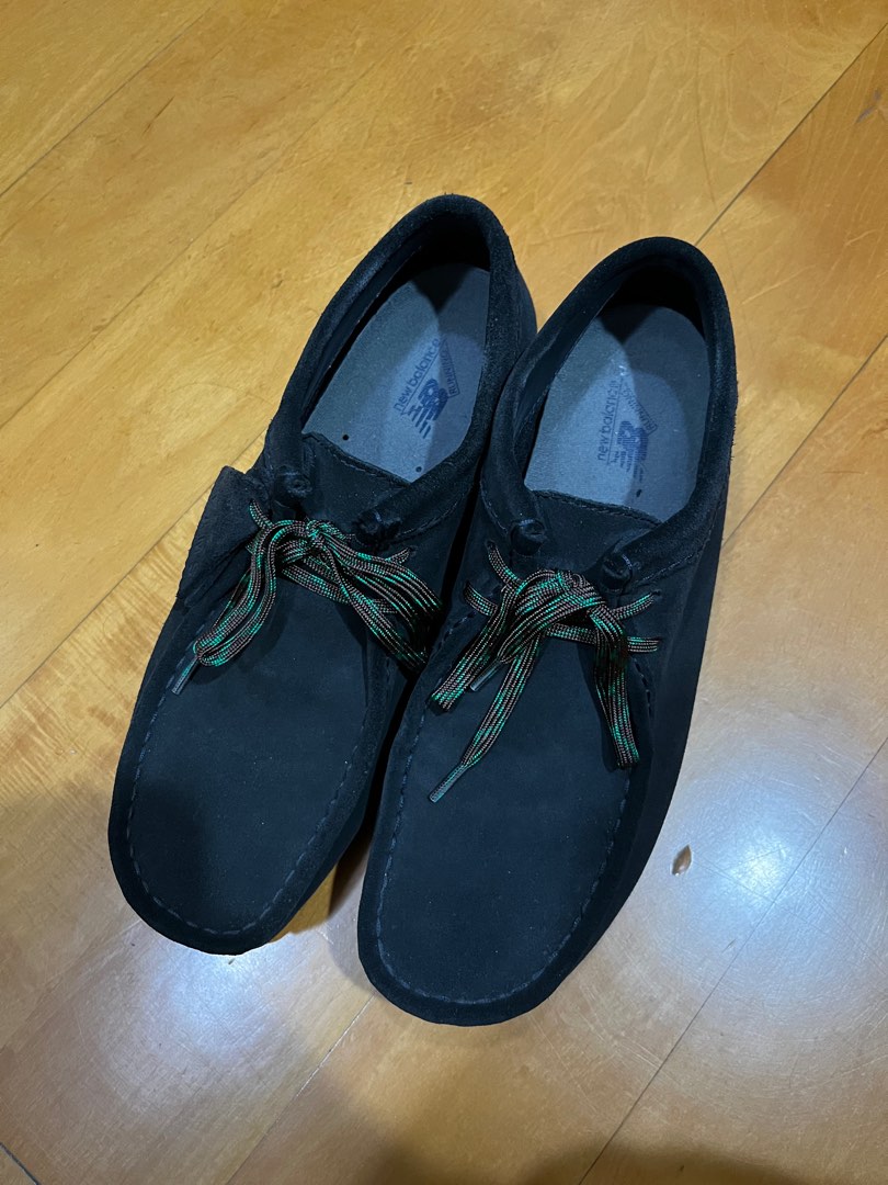 二手) BEAMS x Clarks Original / Wallabee GTX 別注深藍GORE-TEX 24.5