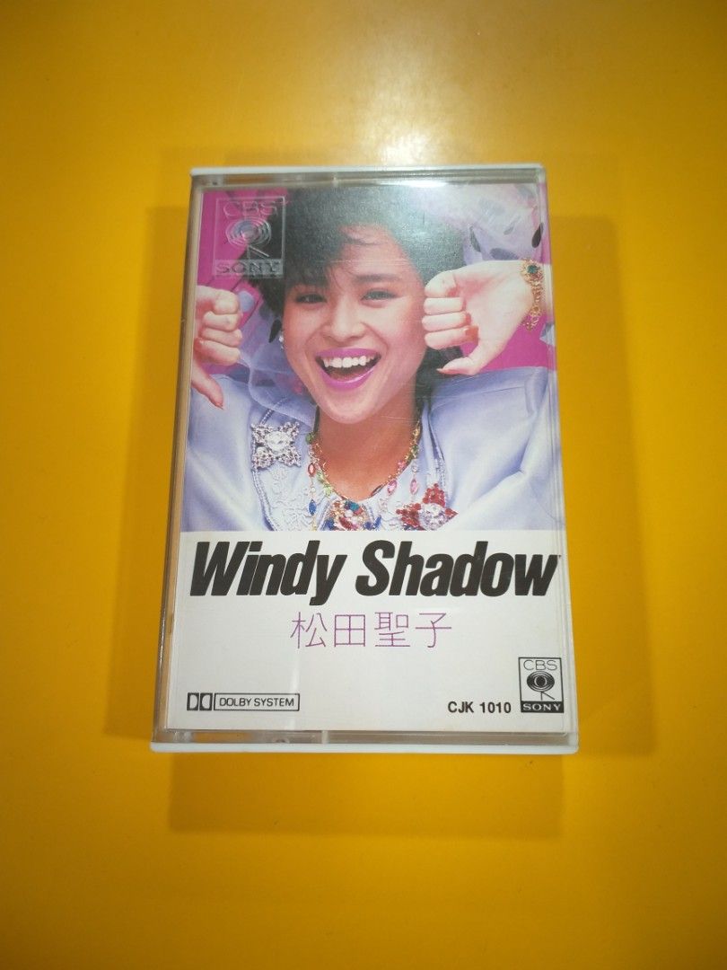 松田聖子Windy Shadow 錄音帶卡帶 磁帶 盒帶, 興趣及遊戲, 音樂、樂器