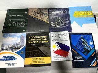 Accounting Books (preloved)
