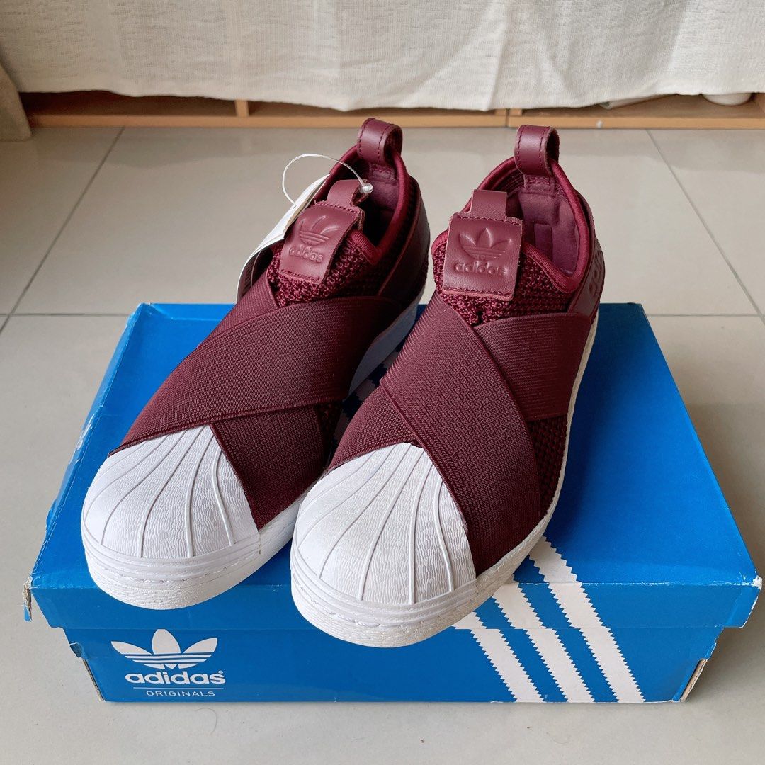 Adidas original sales slip on superstar